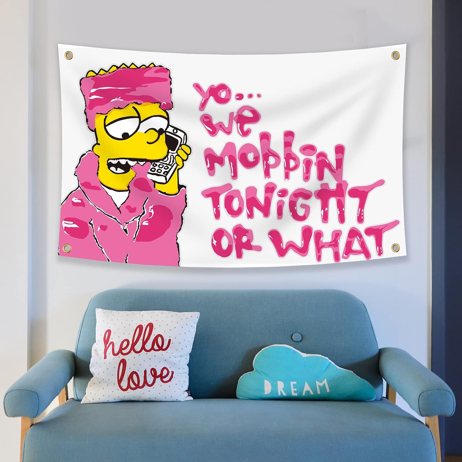 We Mobbin Tonight Or What 3x5 Ft Flag, events, festivals.. - Image 8