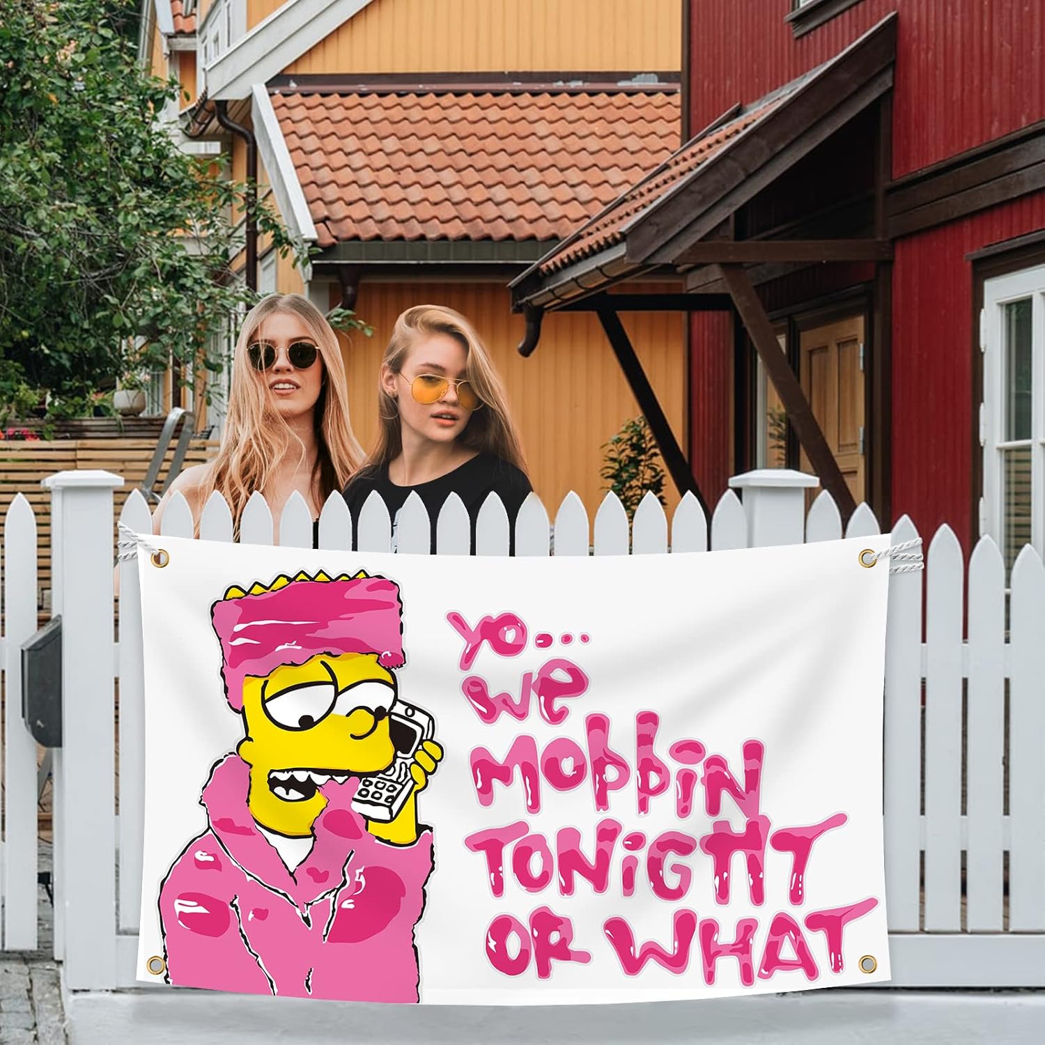 We Mobbin Tonight Or What 3x5 Ft Flag, events, festivals.. - Image 4