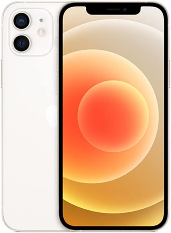 Apple iPhone 12 Mini, 64GB, White – Unlocked (Renewed)