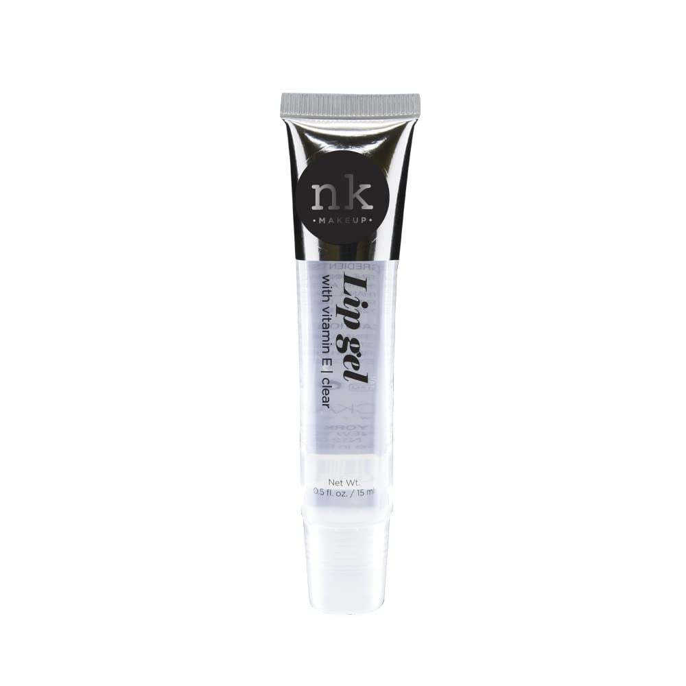 NICKA K NEW YORK VARIETY SET OF 5 NK Hydrating Lip Gel - Vitamin E (Clear, Rosehip Oil, Bubble Gum, Cherry, Strawberry) - Image 3