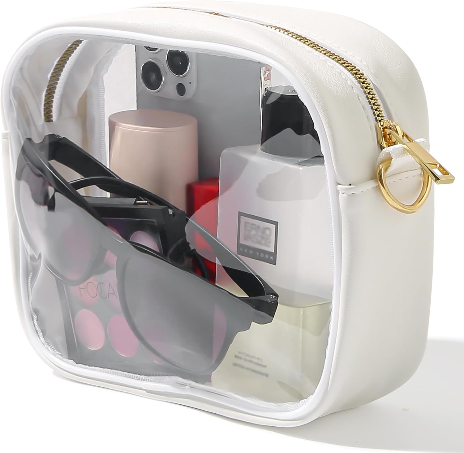TOBVZOO Clear Bag Stadium Approved, Crossbody Transparent Bag for Concerts Sports Events, Purses for Men & Women - Image 2