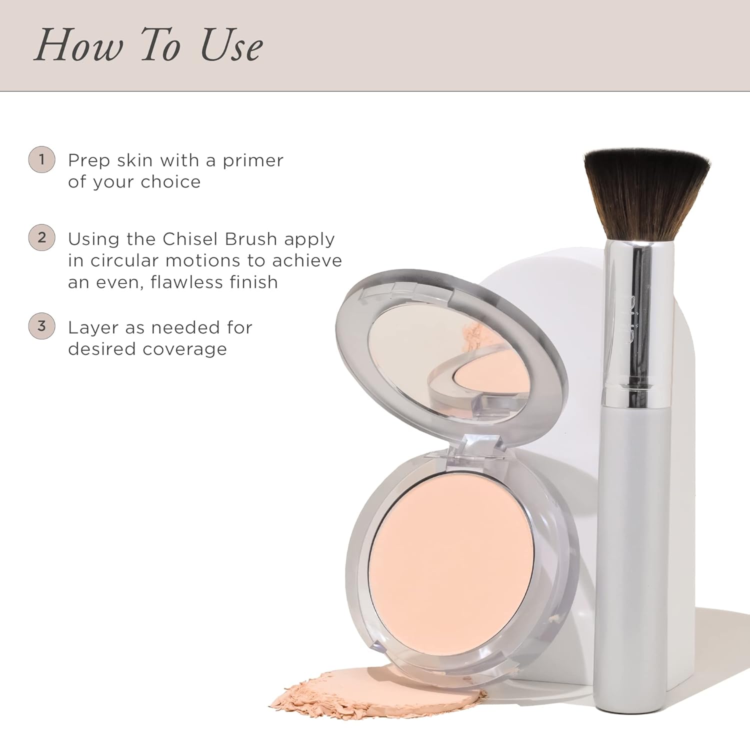 PÜR Beauty 4-in-1 Pressed Mineral Makeup SPF 15 Powder Foundation with Concealer & Finishing Powder- Medium to Full Coverage Foundation- Mineral-Based Powder- Cruelty-Free & Vegan Friendly - Image 9