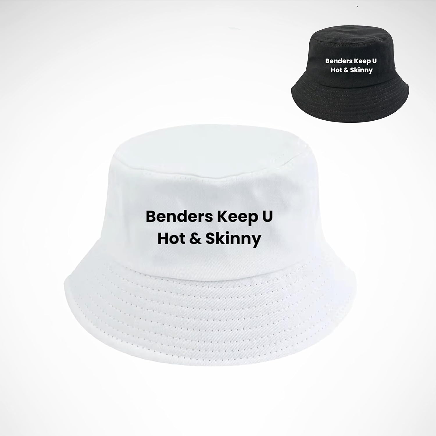 Unisex Bucket Hat Beach Sun Hat Aesthetic Fishing Hat for Men Women Teens, Reversible Double-Side-Wear - Image 4