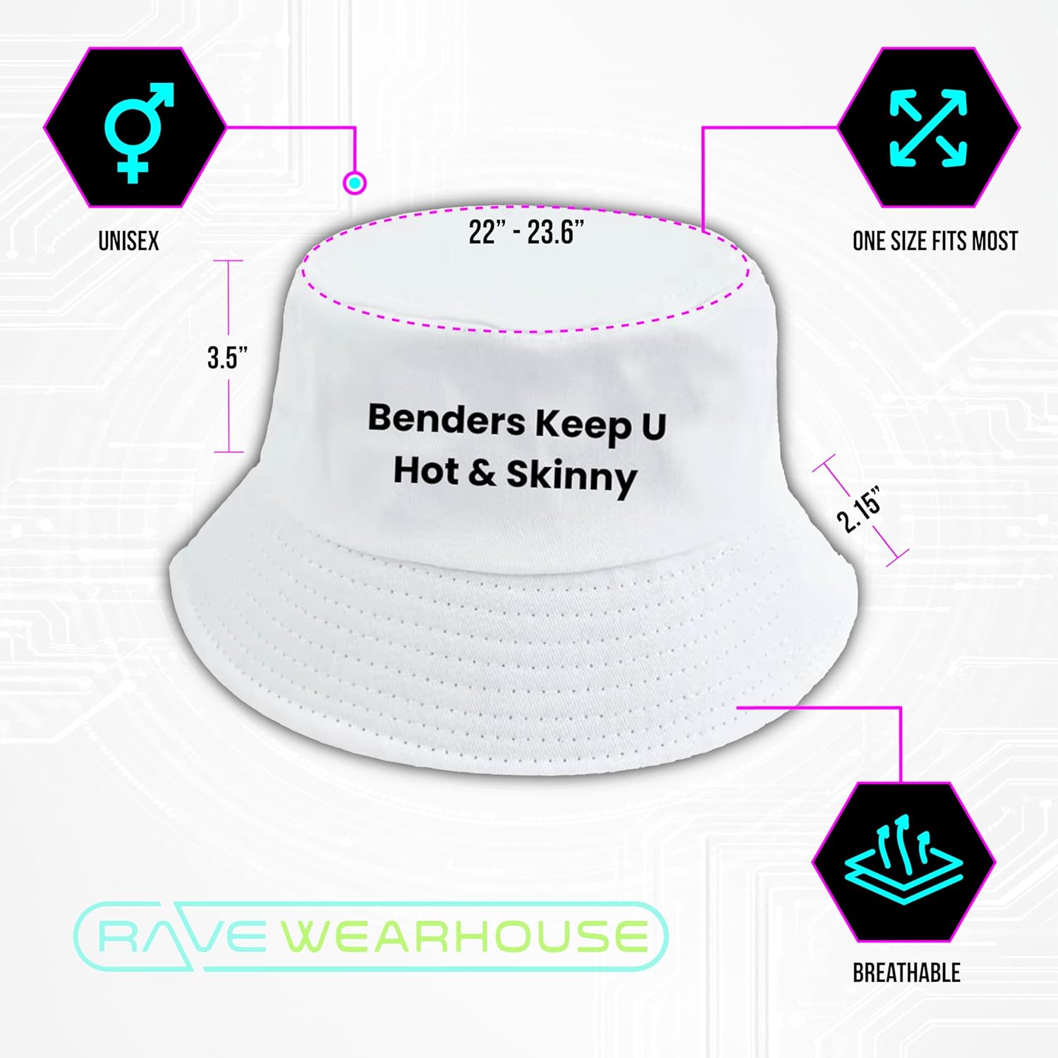 Unisex Bucket Hat Beach Sun Hat Aesthetic Fishing Hat for Men Women Teens, Reversible Double-Side-Wear - Image 2