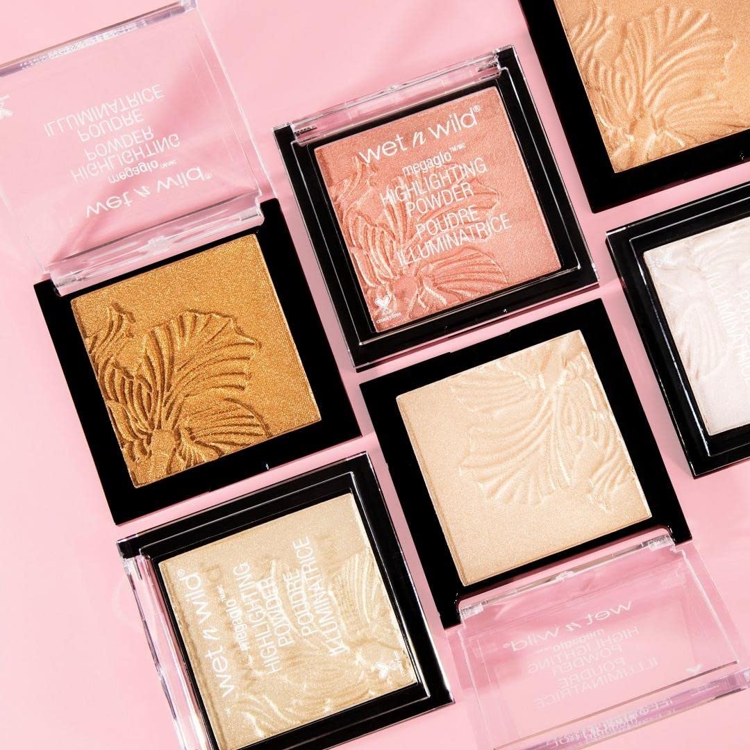 wet n wild MegaGlo Highlighting Powder Warm Gold Golden Flower Crown - Image 12