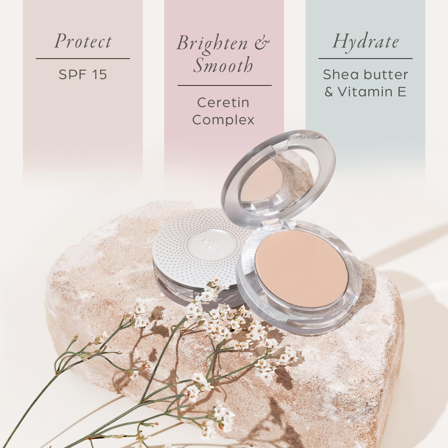 PÜR Beauty 4-in-1 Pressed Mineral Makeup SPF 15 Powder Foundation with Concealer & Finishing Powder- Medium to Full Coverage Foundation- Mineral-Based Powder- Cruelty-Free & Vegan Friendly - Image 4