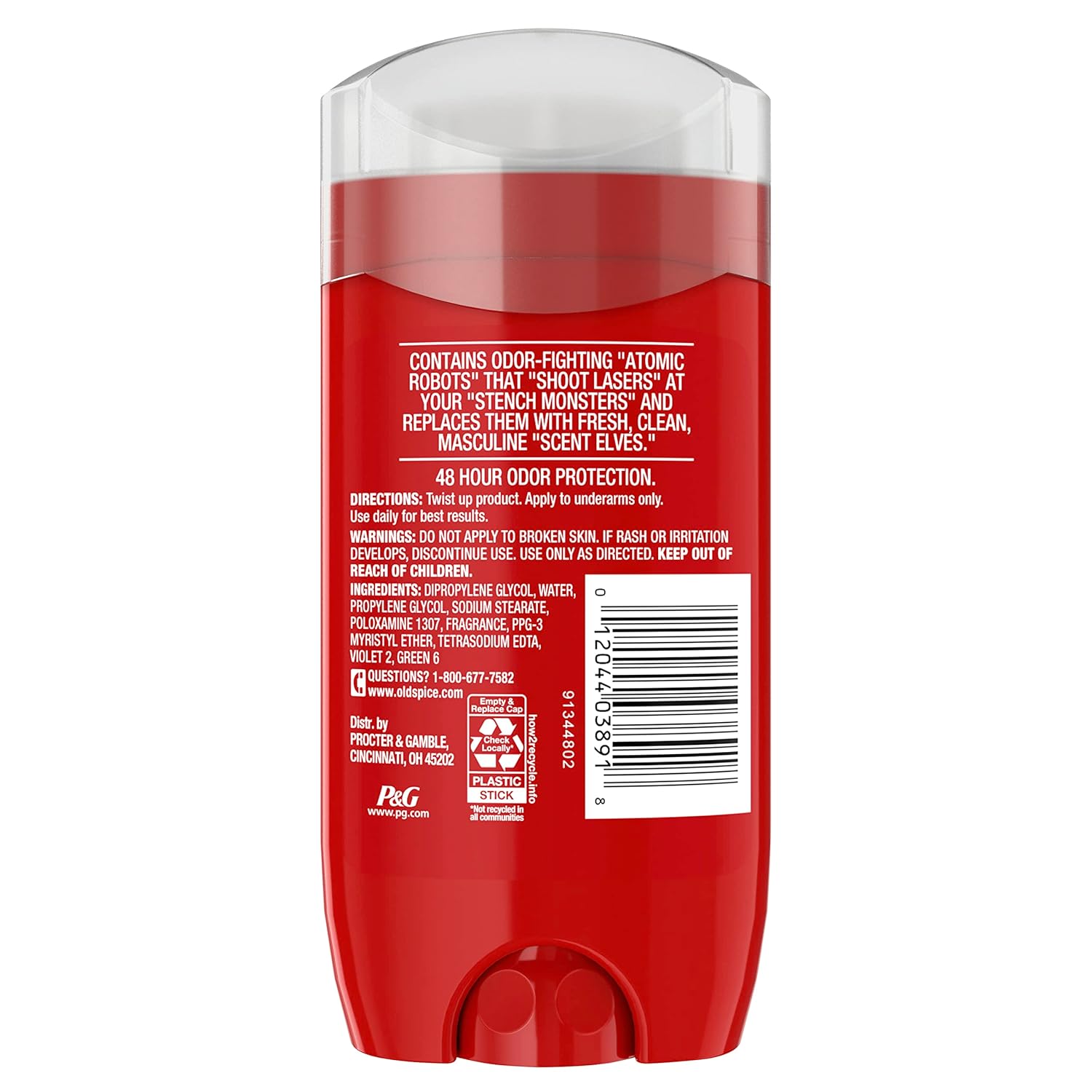 Old Spice Aluminum Free Deodorant For Men, High Endurance, 24/7 Sweat Defense & Odor Protection, 24/7 Freshness & Lasting Scent, Sport Scent, 3.0 oz (Pack of 3) - Image 13